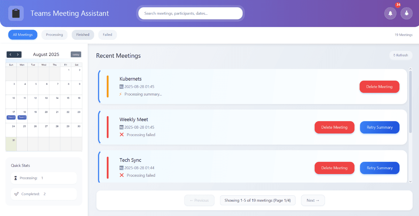 SUMMARIZER DESKTOP — 1440×900